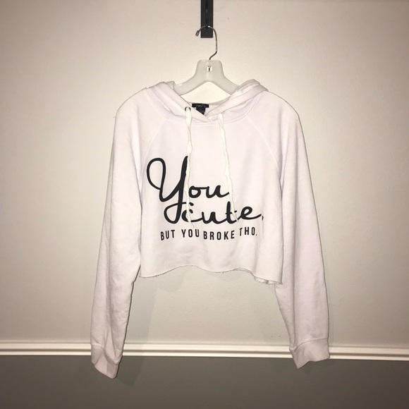 Tops - cropped hoodie